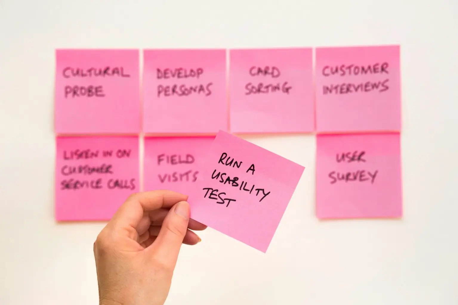Effective User Research: testing
