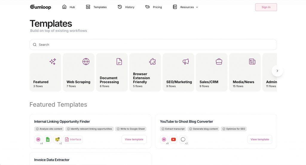 AI automation tools: Gumloop